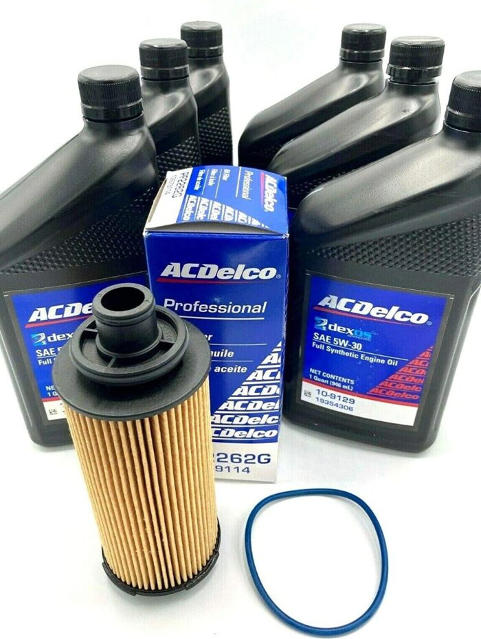 Oil Change Kit for Chevrolet Colorado & GMC Canyon 2016-2020 Diesel engine 2.8L diesel dohc turbocharged. Factory Change 6 QT and Original OIl FIlterohc turbocharged. Factory Change 6 QT and Original Oil Filter(see description for compatibility)