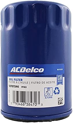 AC Delco OW-20 and PF63 Oil Change Kit fits 2014-2022 Silverado/Sierra 1500  5.3L L82/L84 V8 and 6.2L V8 L87Comes With 8 Quarts of oil and 1 Oil Filter  - JMJ Parts, LLC